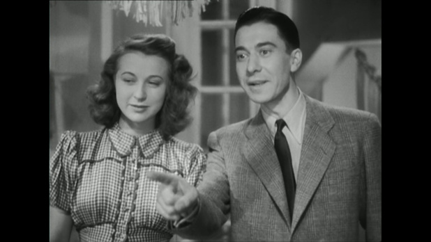 Paul Meurisse et Huguette Faget dans Montmartre sur Seine (1941) de Georges Lacombe