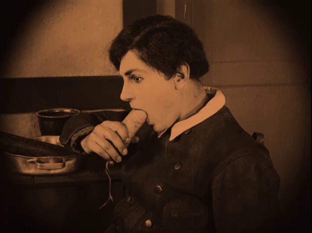 Le comédien Gustav von Wangenheim dans Kohlhiesels Töchter (Les filles de Kohlhiesel, 1920) d'Ernst Lubitsch