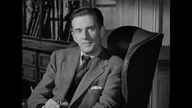 Hugh Sinclair dans le film Circle of danger (L'enquête est close, 1951) de Jacques Tourneur