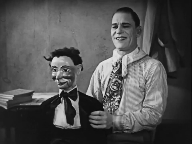 Lon Chaney dans The unholy three (Le club des trois, 1925) de Tod Browning