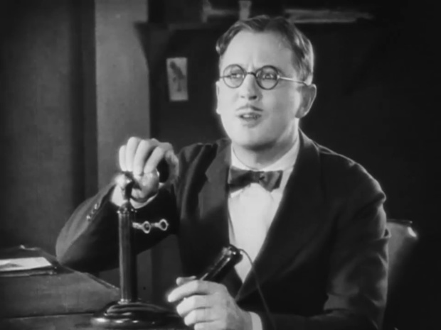 Matt Moore dans The unholy three (Le club des trois, 1925) de Tod Browning