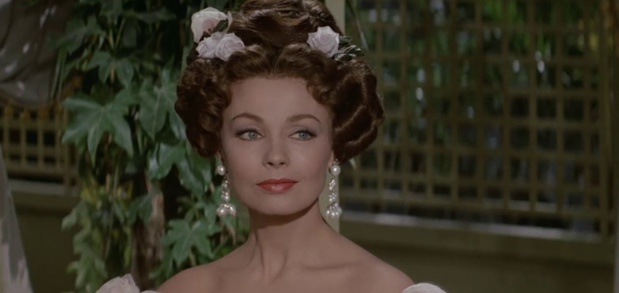 Dany Robin dans le film d'aventures Les mystères de Paris (1962) d'André Hunebelle