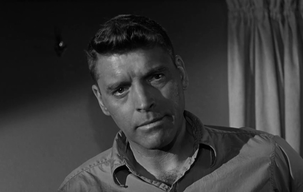 Burt Lancaster dans le film américain Run silent run deep (L'odyssée du sous-marin Nerka, 1958) de Robert Wise