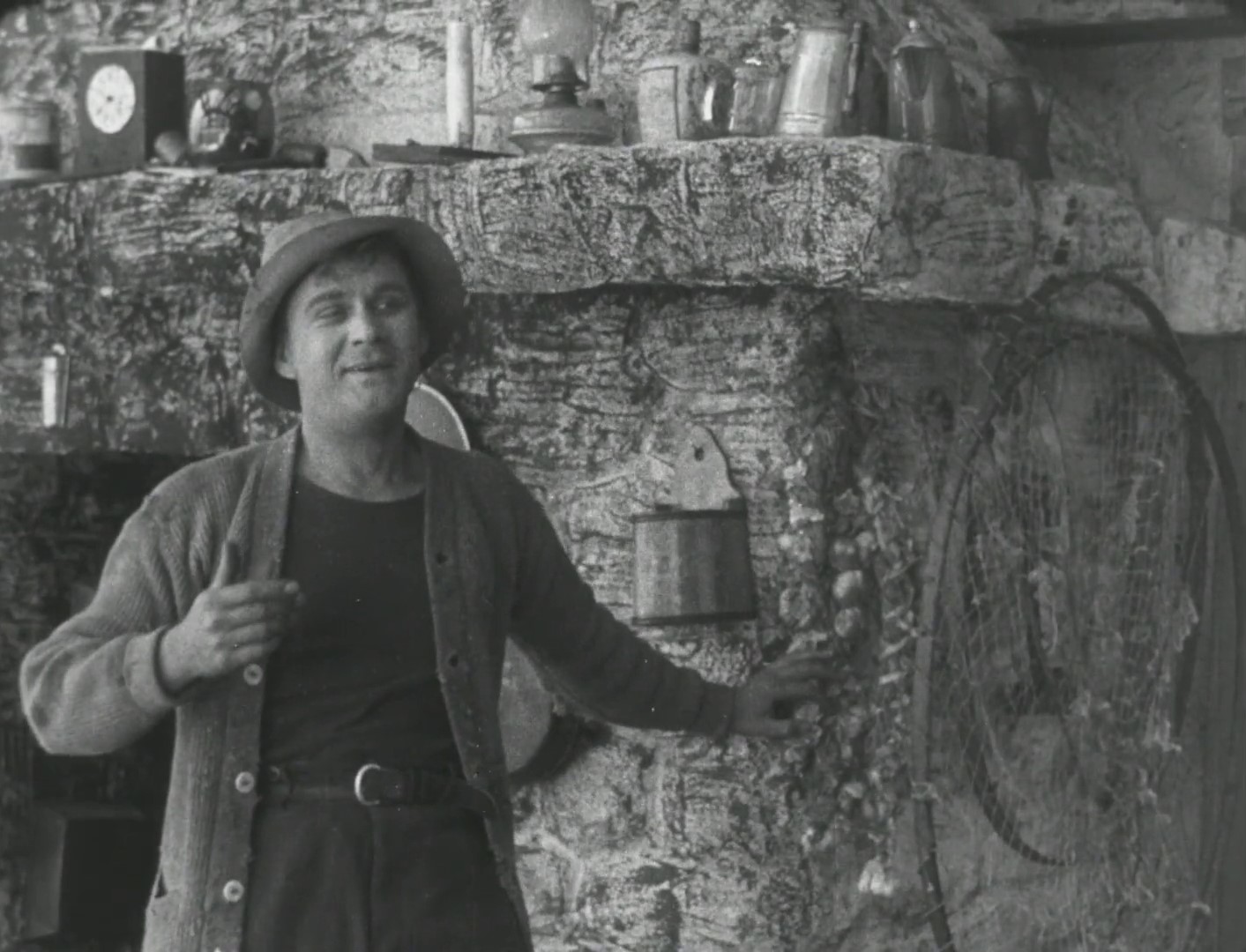 L'acteur Fraunie Fraunholz dans le film muet The ocean waif (1916) d'Alice Guy