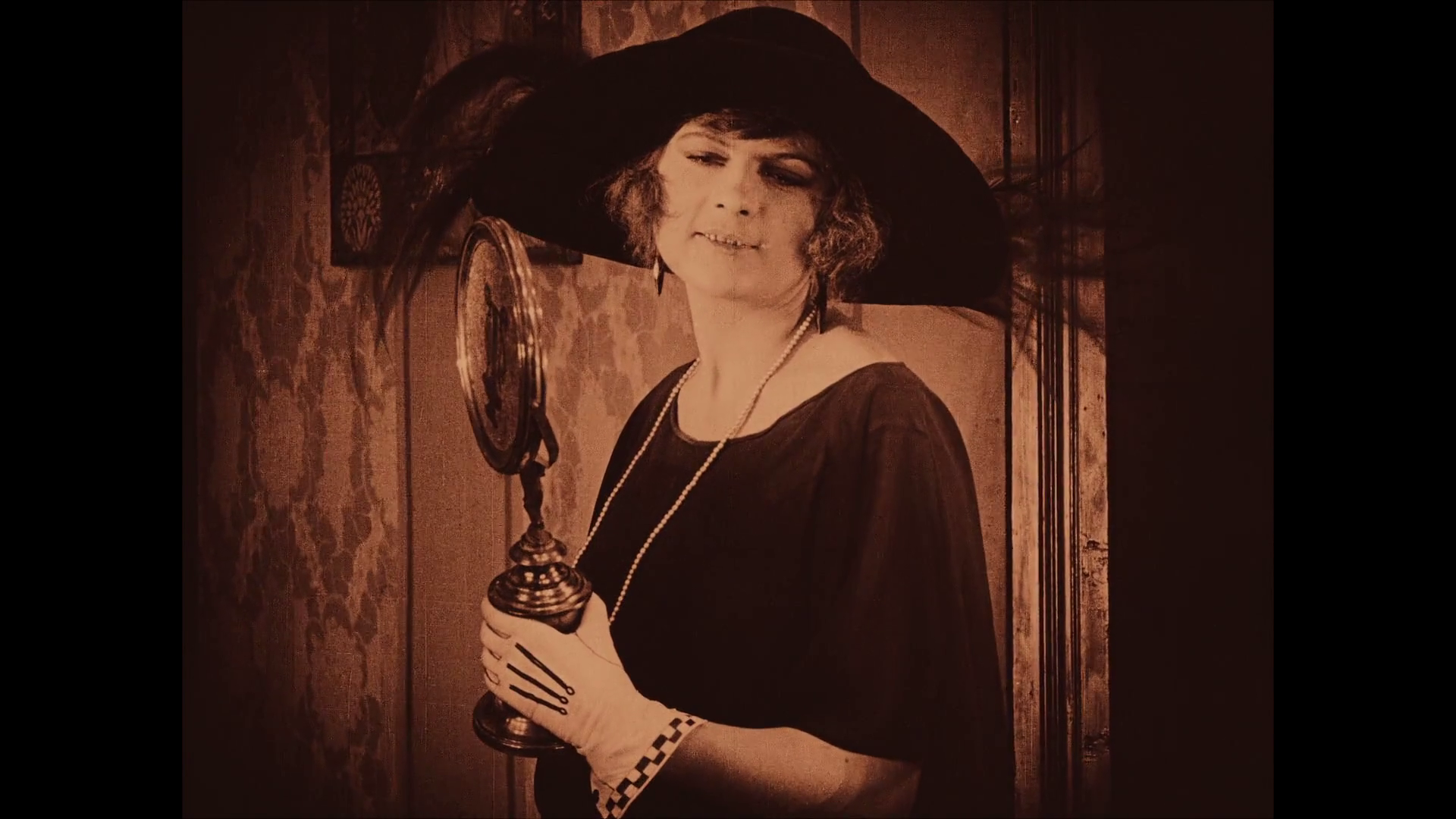 Maud Tiller dans le film muet Vent debout (1923) de René Leprince