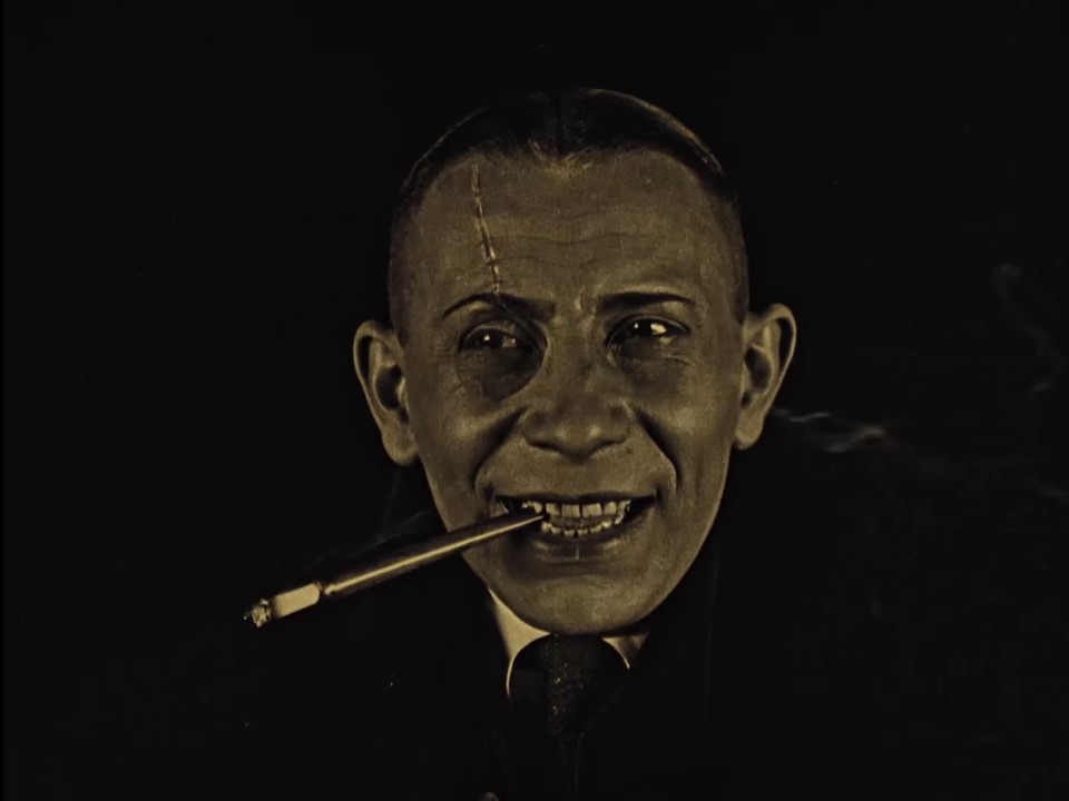 Erich von Stroheim dans son propre film Blind husbands (La loi des montagnes, 1919) d'Erich von Stroheim