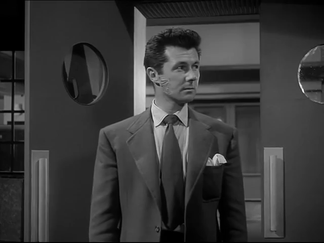 Bryan Forbes dans Quatermass 2 (La marque, 1957) de Val Guest