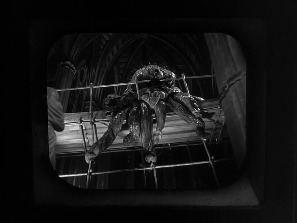 La créature dans le film The Quatermass Xperiment (Le monstre, 1955) de Val Guest