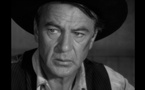 Gary Cooper dans le western High noon (Le train sifflera trois fois, 1952) de Fred Zinnemann